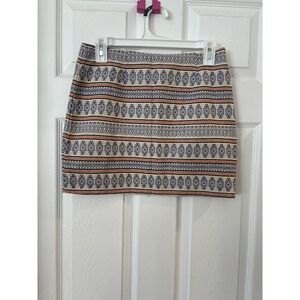 Miami Aztec tapestry mini skirt size small Y2K 90s